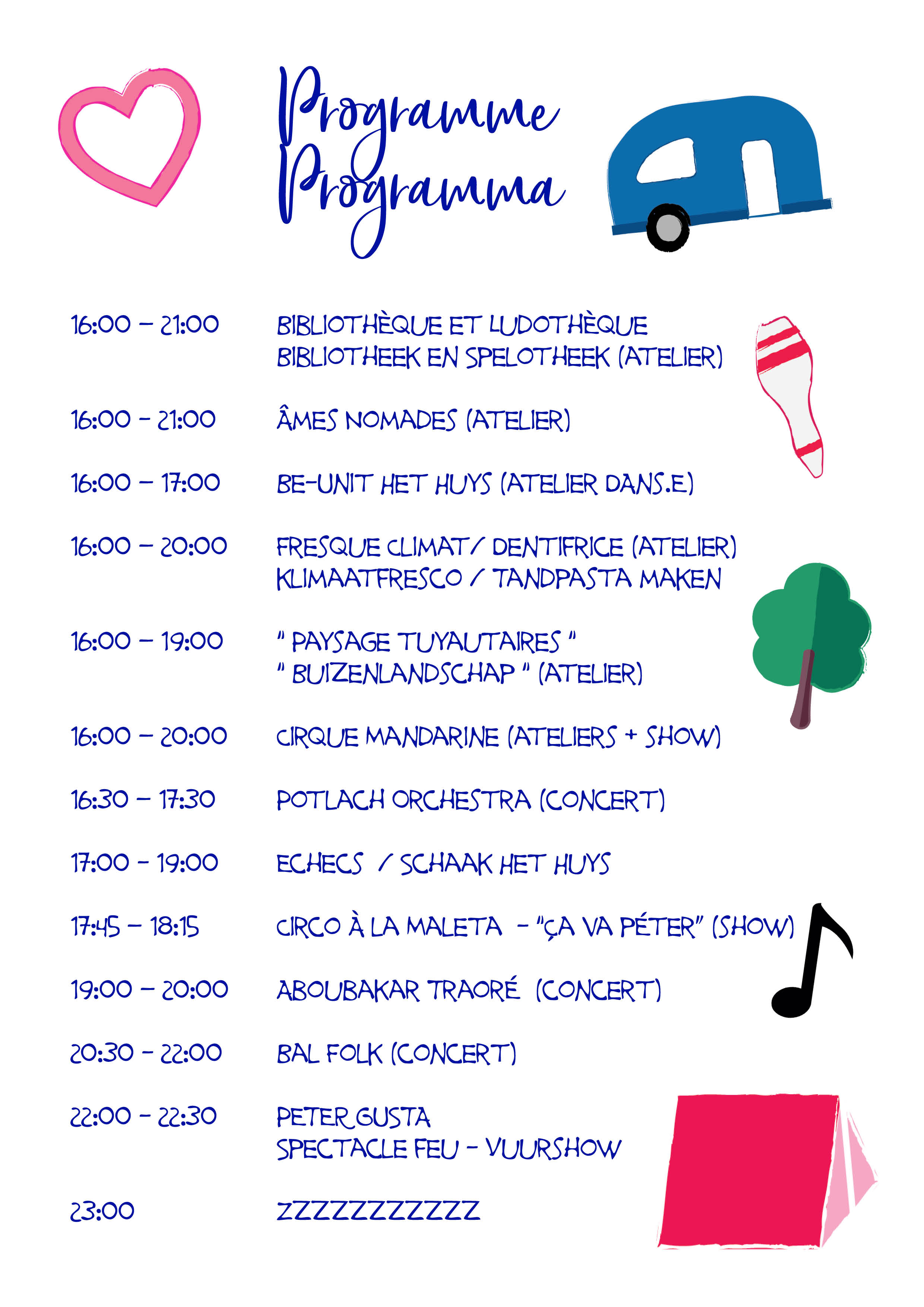 programme nuit au Homborch